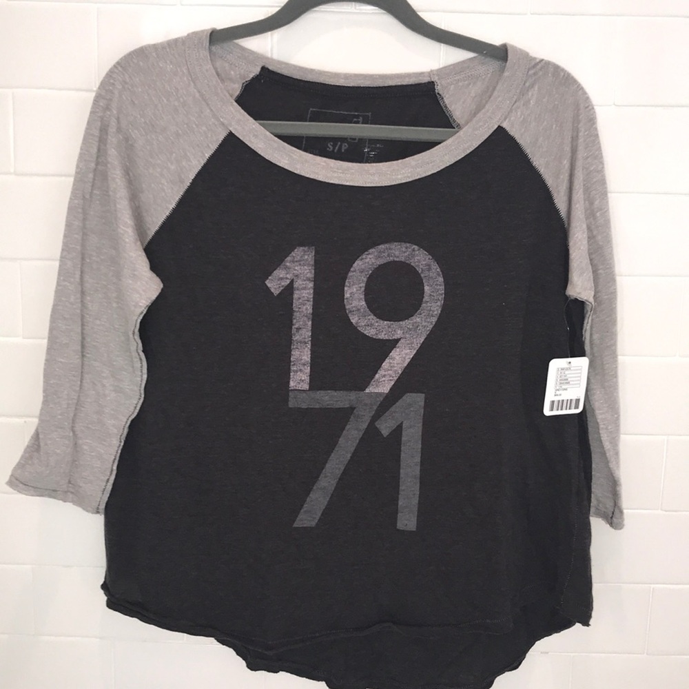 NWT free people baseball tee!
